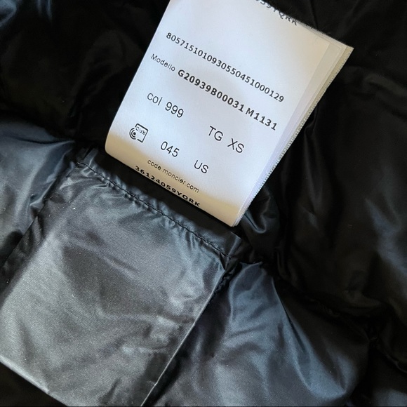 Moncler Long Down Knit Combo Jacket - Picture 16 of 16